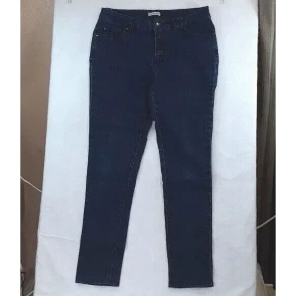 Per Se jeans size 12 animal print blue * - Picture 5 of 16